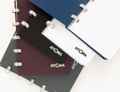 5 Disc Exec Pocket Notebook with White Lined Pages