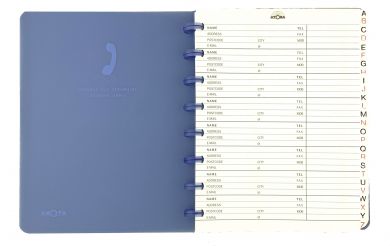 Notebooks with Address Book Pages