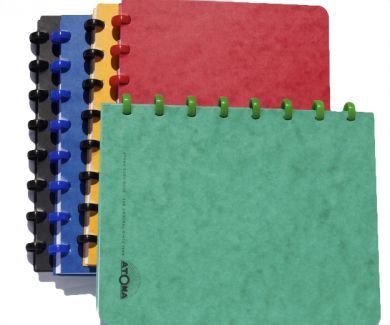 A5 Traditional Notebook with White Blank Pages