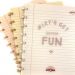 Get Some Fun! A5 Notebook with White Lined Pages