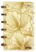 6 Disc So Chic "Maidenhair" Pocket Notebook with White Squared Pages