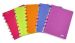 Tutti-Frutti Notebooks - Bright Translucent Covers with Multi-coloured Disks